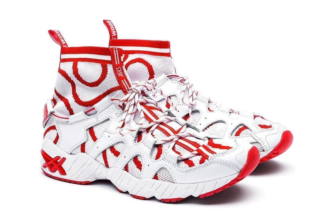 The design of the new Vivienne Westwood and Asics collaboration is based on  a drawing taken from the archives of the British brand